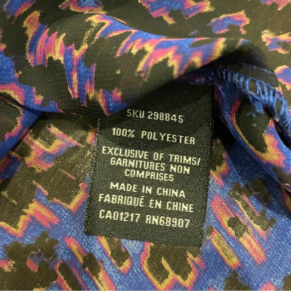 Multicolour sheer top - Picture 14 of 14